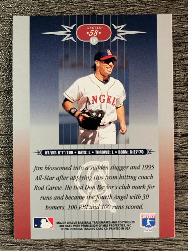 1996 Leaf Limited #58 Jim Edmonds