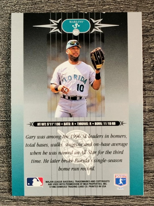 1996 Leaf Limited #3 Gary Sheffield