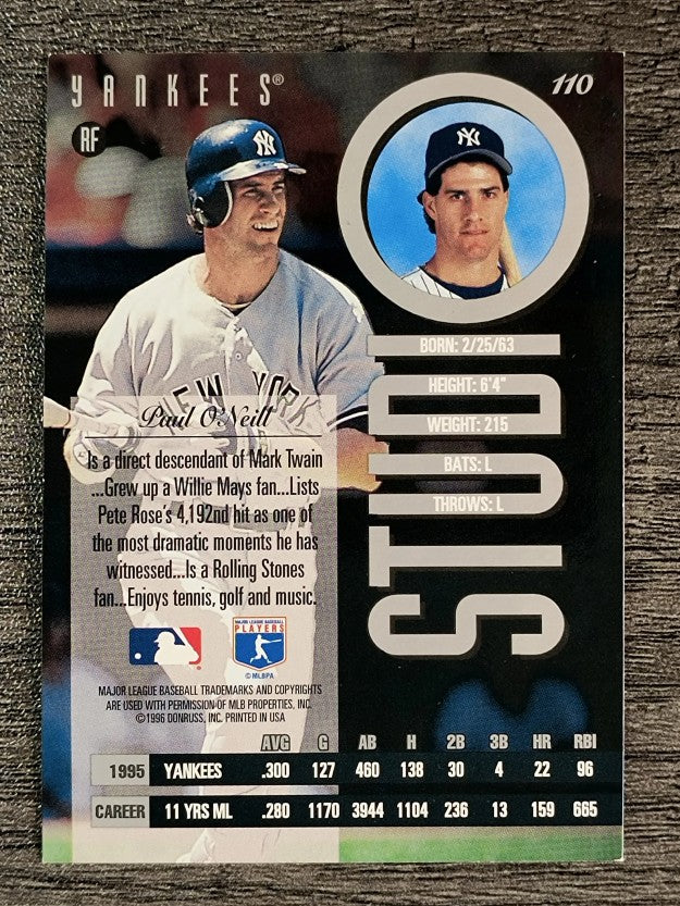 1996 Studio #110 Paul O'Neill