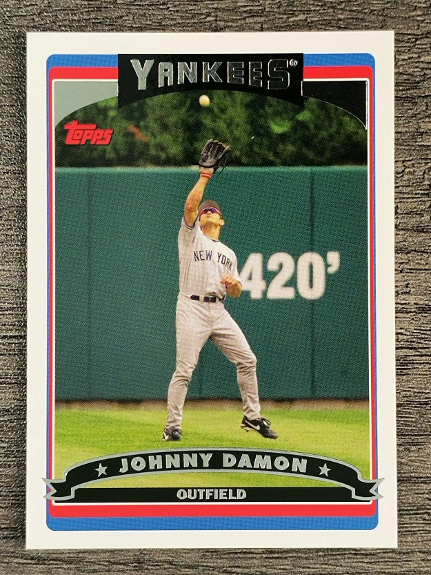 2006 Topps #185 Johnny Damon