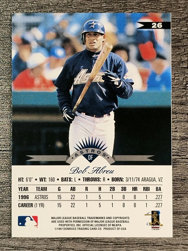 1997 Leaf #26 Bob Abreu