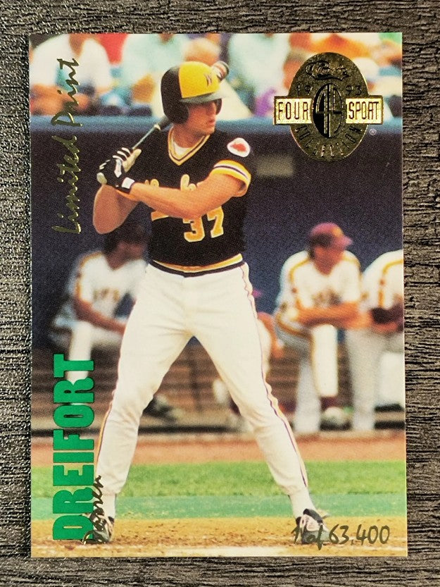1993 Classic Four Sport LPs #LP19 Darren Dreifort