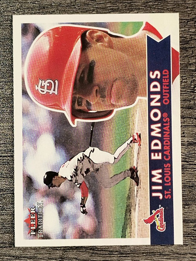 2001 Fleer Tradition #10 Jim Edmonds