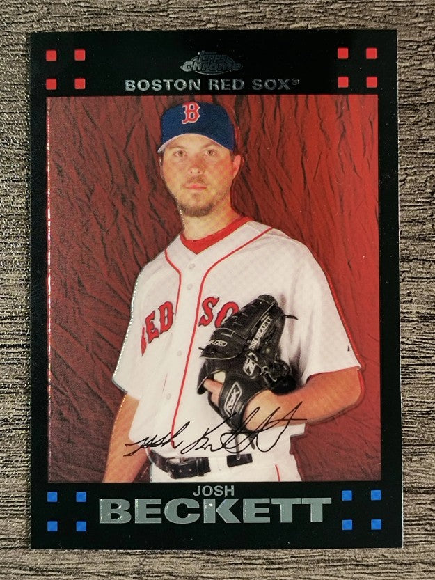 2007 Topps Chrome #184 Josh Beckett