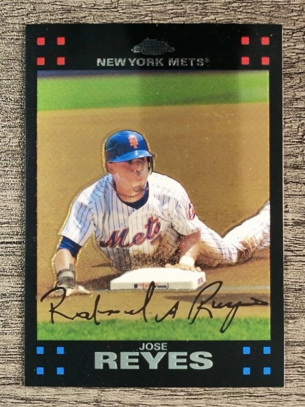 2007 Topps Chrome #192 Jose Reyes