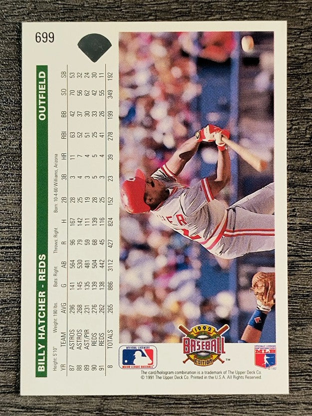 1992 Upper Deck #699 Billy Hatcher