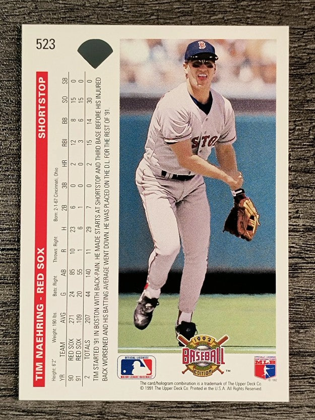 1992 Upper Deck #523 Tim Naehring