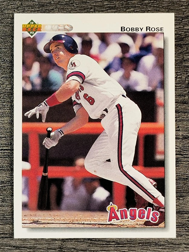 1992 Upper Deck #611 Bobby Rose