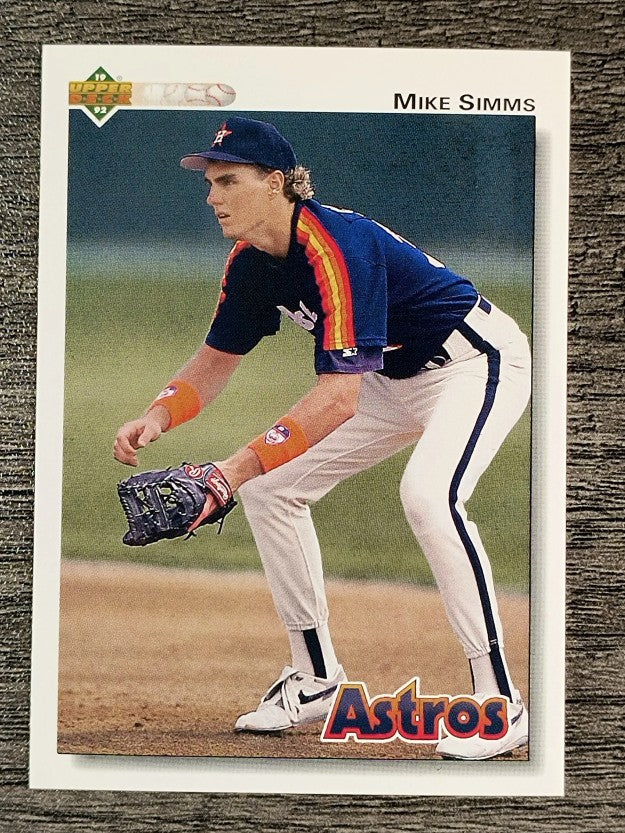 1992 Upper Deck #584 Mike Simms