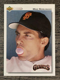 1992 Upper Deck #585 Mike Remlinger