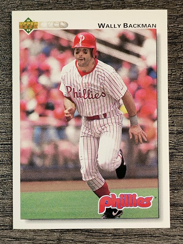 1992 Upper Deck #350 Wally Backman