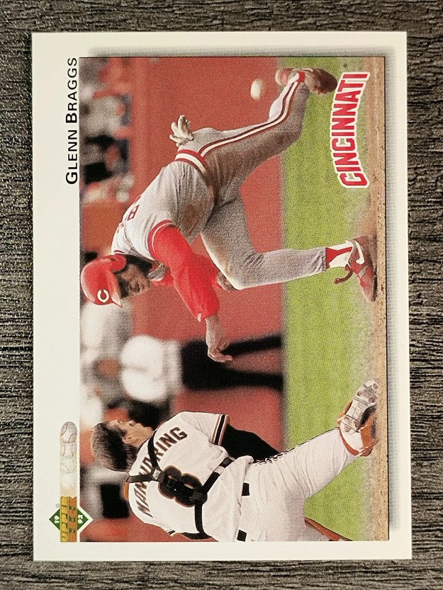 1992 Upper Deck #341 Glenn Braggs