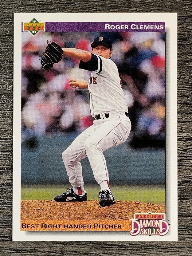 1992 Upper Deck #641 Roger Clemens DS