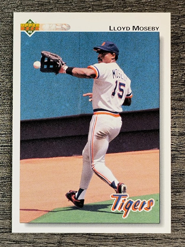 1992 Upper Deck #468 Lloyd Moseby