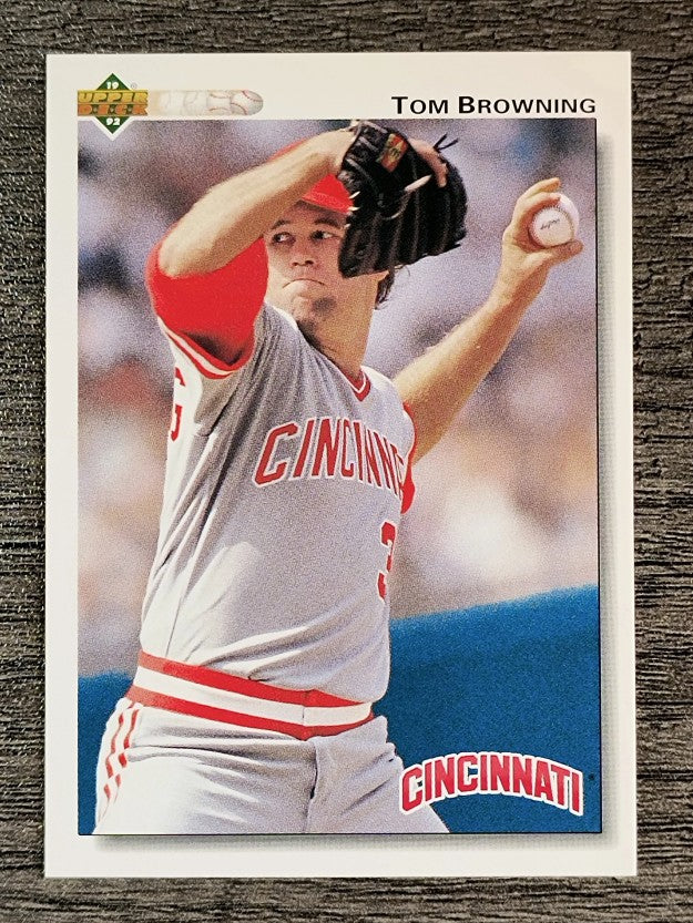 1992 Upper Deck #461 Tom Browning