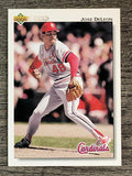 1992 Upper Deck #458 Jose DeLeon