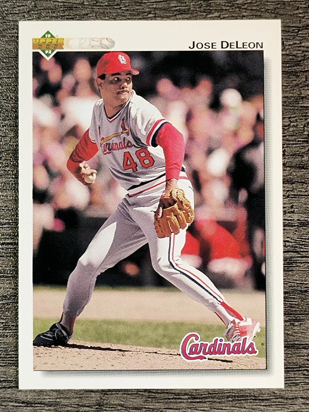 1992 Upper Deck #458 Jose DeLeon