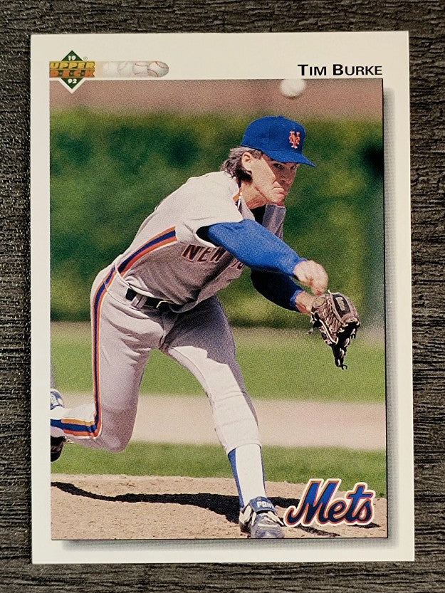 1992 Upper Deck #433 Tim Burke
