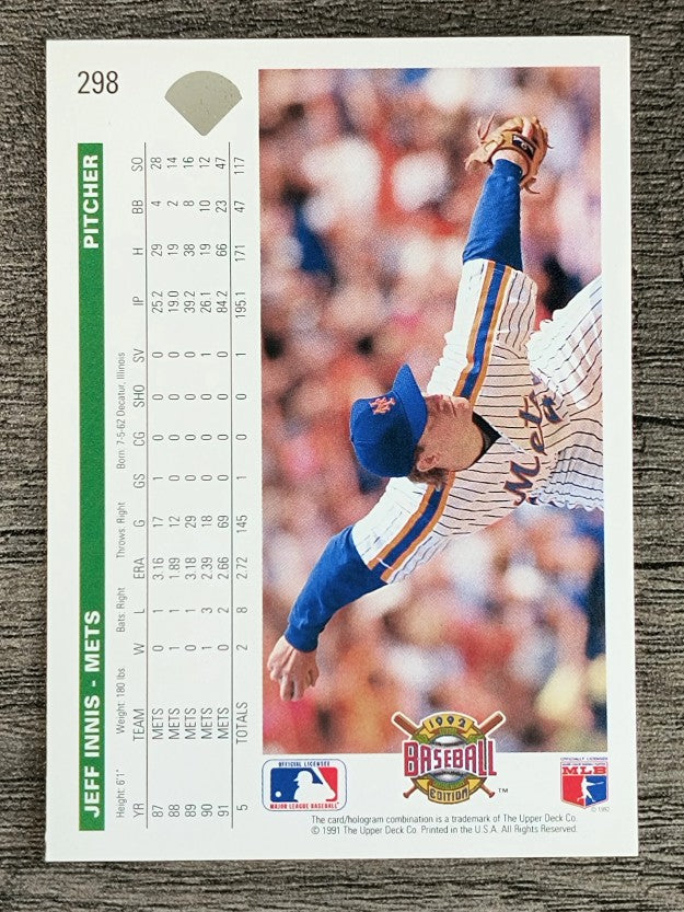 1992 Upper Deck #298 Jeff Innis