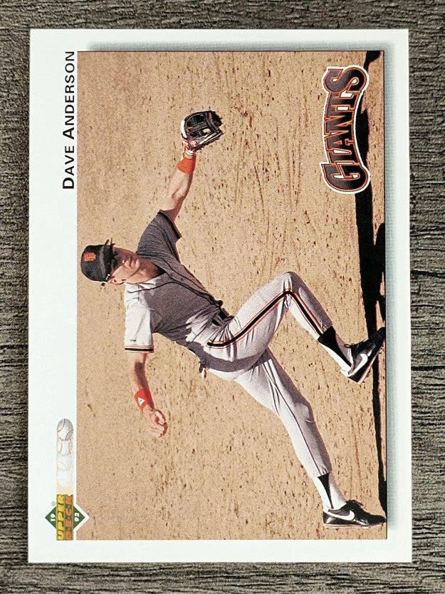 1992 Upper Deck #290 Dave Anderson