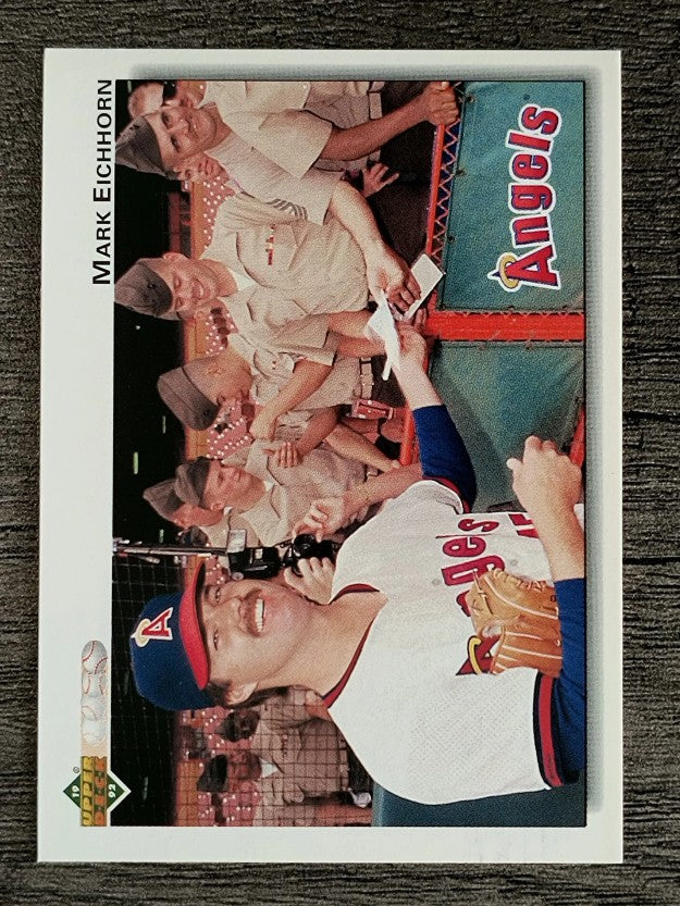 1992 Upper Deck #287 Mark Eichhorn