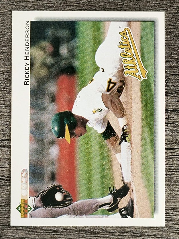 1992 Upper Deck #155 Rickey Henderson