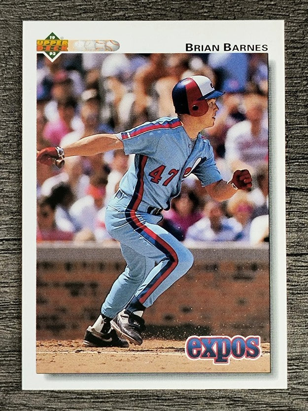 1992 Upper Deck #361 Brian Barnes
