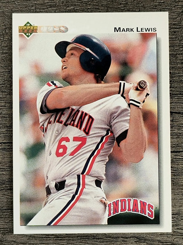 1992 Upper Deck #235 Mark Lewis