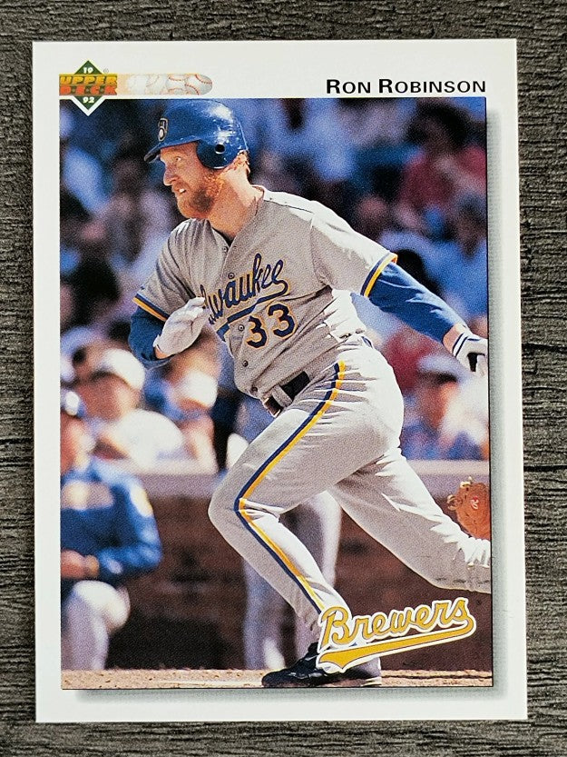 1992 Upper Deck #198 Ron Robinson