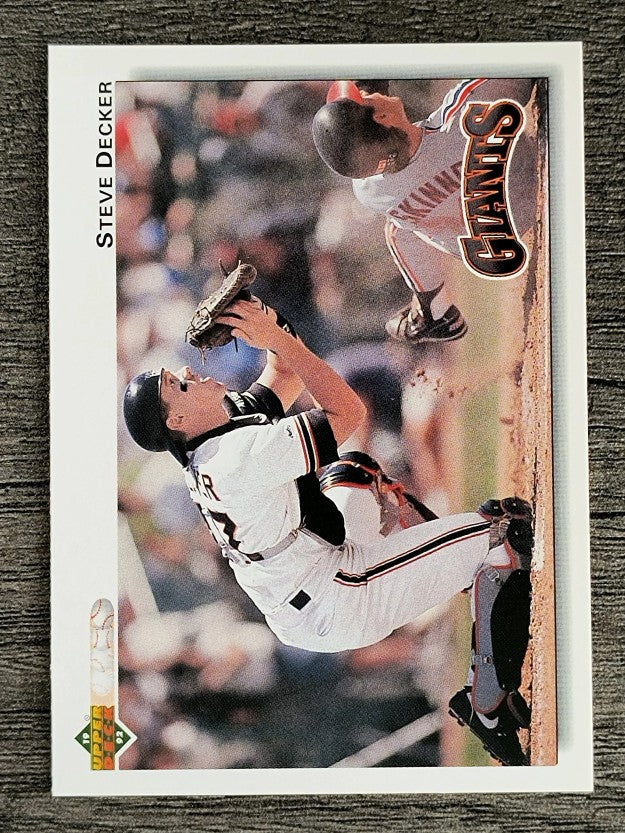 1992 Upper Deck #173 Steve Decker