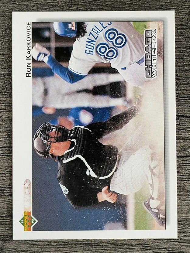 1992 Upper Deck #169 Ron Karkovice
