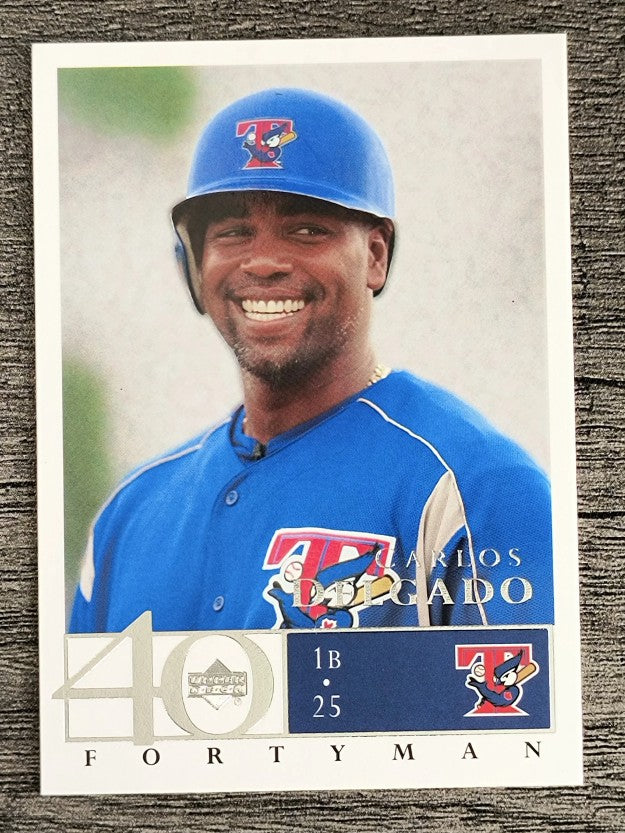 2003 Upper Deck 40-Man #55 Carlos Delgado