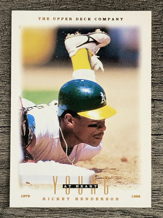 1996 Upper Deck #110 Rickey Henderson YH