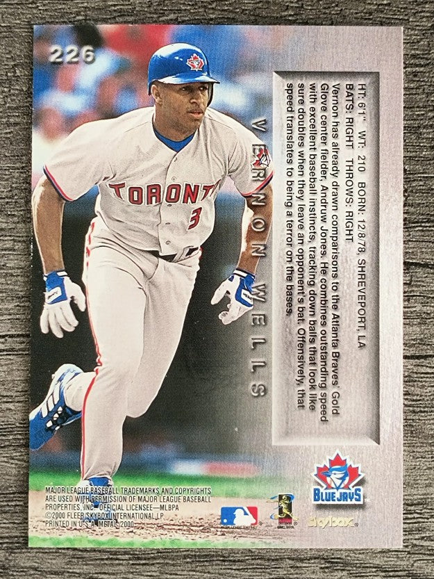 2000 Metal #226 Vernon Wells PROS
