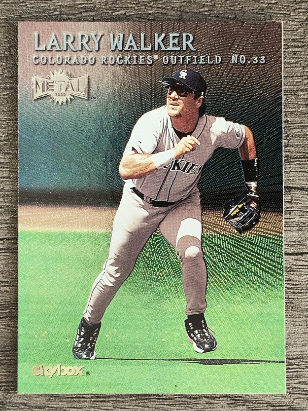 2000 Metal #92 Larry Walker