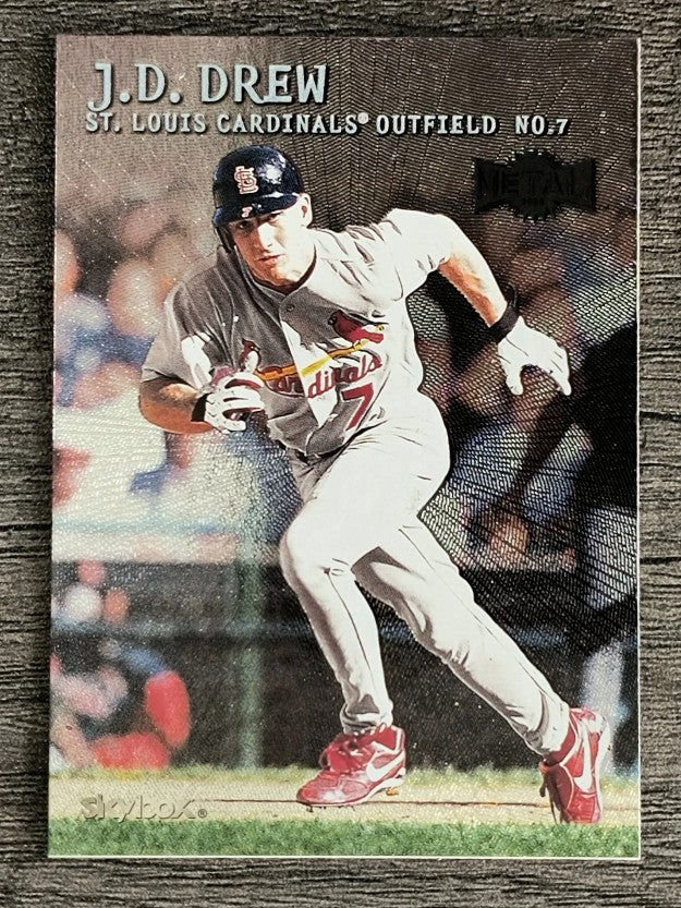 2000 Metal #177 J.D. Drew