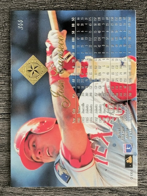 1994 Flair #344 Jose Canseco