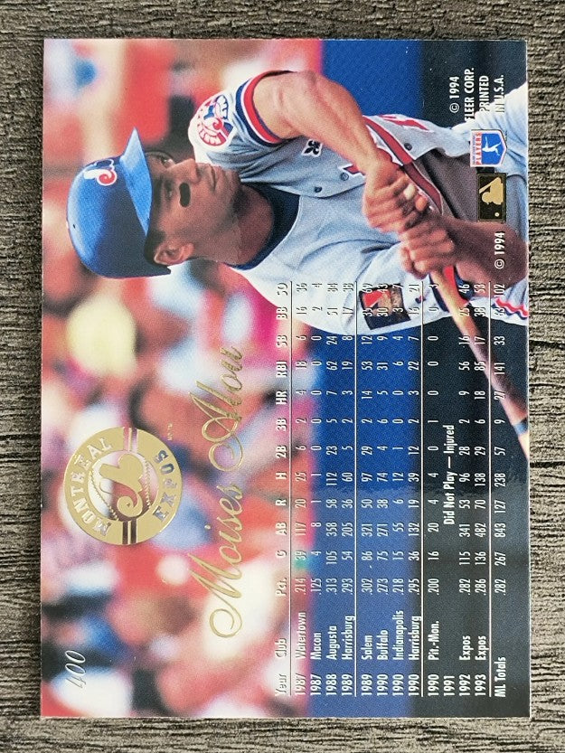 1994 Flair #400 Moises Alou