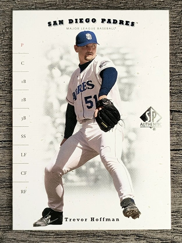 2001 SP Authentic #78 Trevor Hoffman