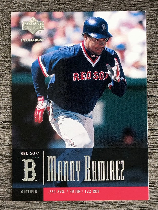 2001 Upper Deck Evolution #24 Manny Ramirez Sox