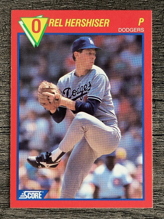 1989 Score Hottest 100 Stars #35 Orel Hershiser