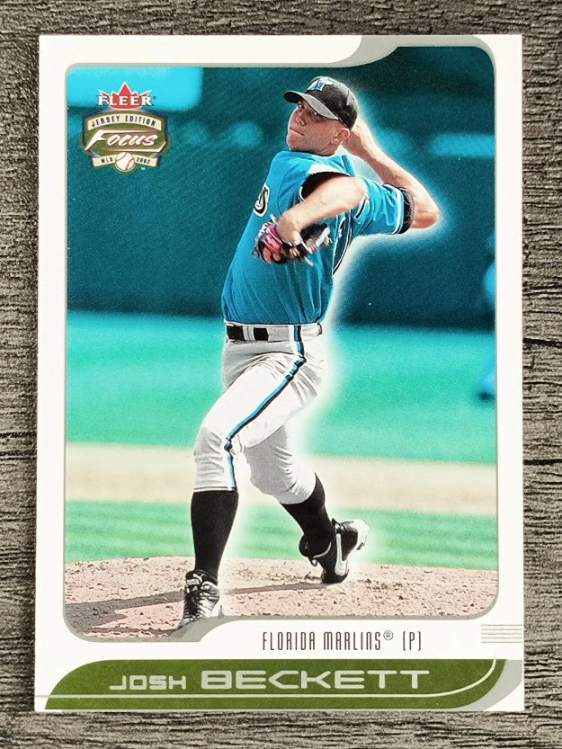 2002 Fleer Focus JE #178 Josh Beckett