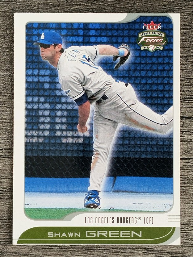 2002 Fleer Focus JE #89 Shawn Green