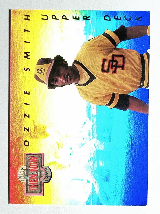 1993 Upper Deck Then And Now #TN7 Ozzie Smith