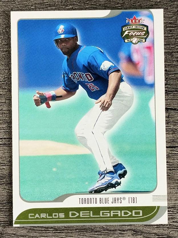 2002 Fleer Focus JE #46 Carlos Delgado