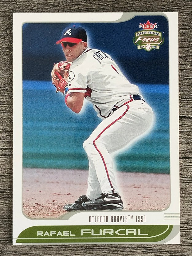 2002 Fleer Focus JE #196 Rafael Furcal