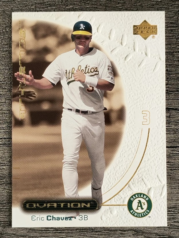 2001 Upper Deck Ovation #5 Eric Chavez