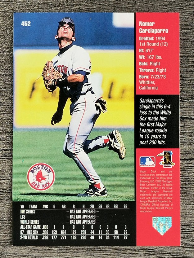 1998 Upper Deck #452 Nomar Garciaparra UE