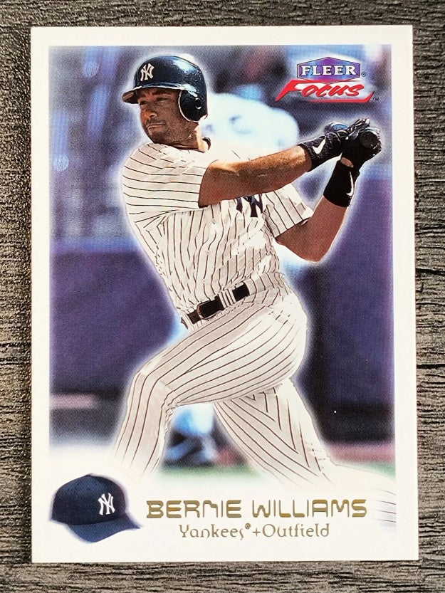 2000 Fleer Focus #36 Bernie Williams