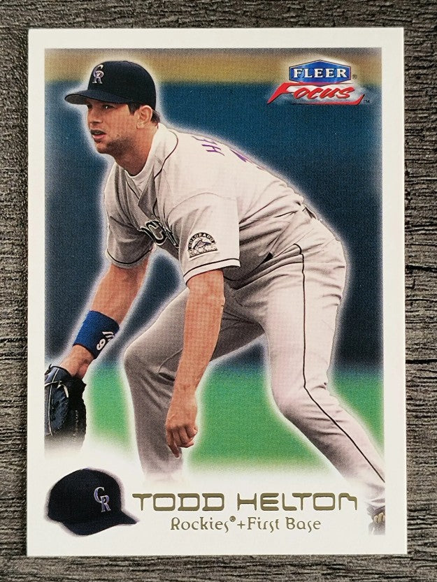 2000 Fleer Focus #196 Todd Helton